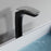 Chrome / Black Brass Bathroom Faucet 2