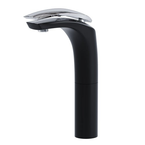 Chrome / Black Brass Bathroom Faucet 3