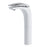 Chrome / White Brass Bathroom Faucet 5