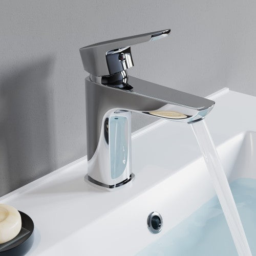 Chrome Brass Bathroom Faucet 9