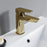 Chrome / Gold Brass Bathroom Faucet 3
