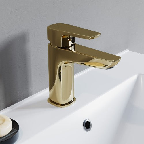 Chrome / Gold Brass Bathroom Faucet 3