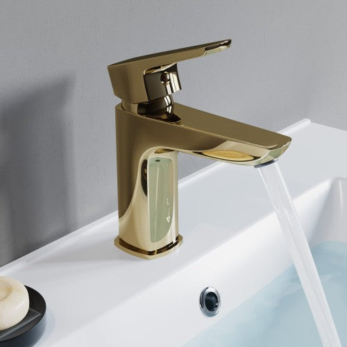 Chrome / Gold Brass Bathroom Faucet 2