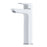 Chrome / White Brass Bathroom Faucet 7