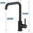Black Brass Bathroom Faucet 7