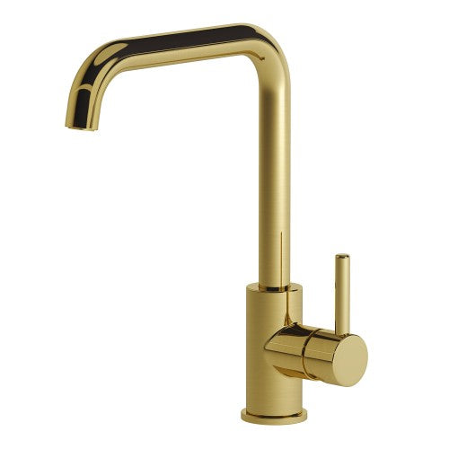 Gold Brass Bathroom Faucet 5