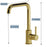 Gold Brass Bathroom Faucet 6