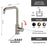 Brushed Nickel Brass Bathroom Faucet 8