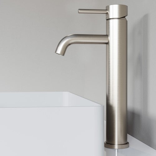 Brushed Nickel Brass Bathroom Faucet 3