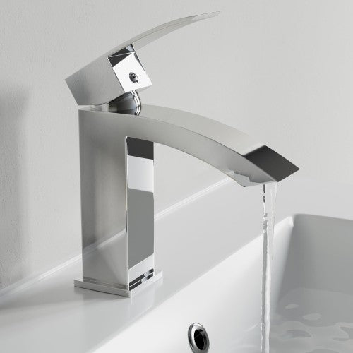 Chrome Brass Bathroom Faucet 2