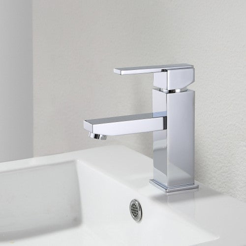 Chrome Brass Bathroom Faucet 6