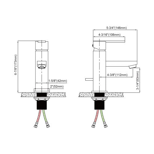 Chrome Brass Bathroom Faucet 13