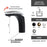 Chrome / Black Brass Bathroom Faucet 8