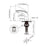 Gold Brass Bathroom Faucet 5