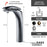 Chrome Brass Bathroom Faucet 8