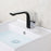 Chrome / Black Brass Bathroom Faucet 1