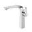 Chrome / White Brass Bathroom Faucet 1