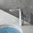 Chrome / White Brass Bathroom Faucet 2