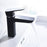 Chrome / Black Brass Bathroom Faucet 3