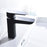 Chrome / Black Brass Bathroom Faucet 4