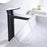 Chrome / Black Brass Bathroom Faucet 4