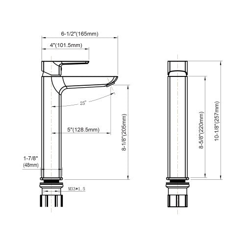 Chrome Brass Bathroom Faucet 10