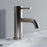 Brushed Nickel Brass Bathroom Faucet 1