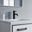 Black Brass Bathroom Faucet 5