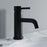 Black Brass Bathroom Faucet 1