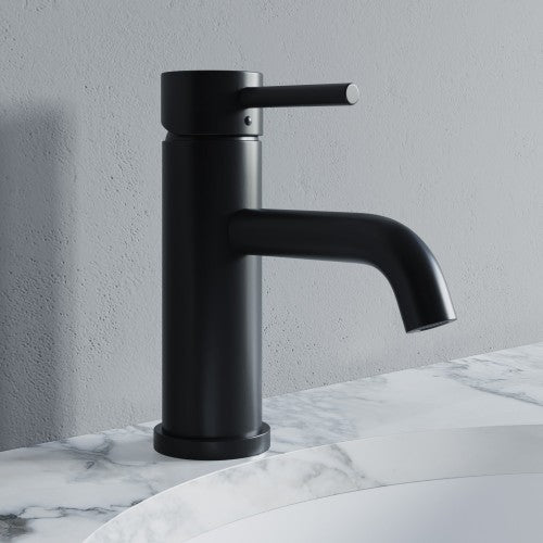 Black Brass Bathroom Faucet 1