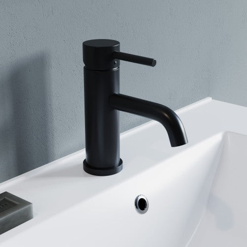 Black Brass Bathroom Faucet 3