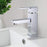 Chrome Brass Bathroom Faucet 7