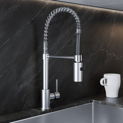 Chrome Brass Kitchen Faucet 3