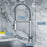 Chrome Brass Kitchen Faucet 4