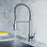 Chrome Brass Kitchen Faucet 6