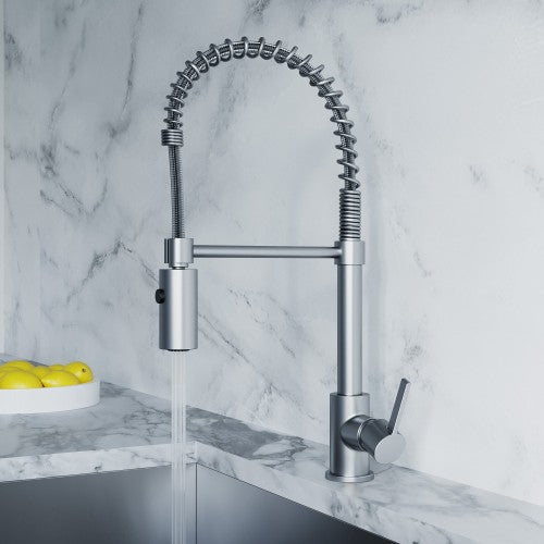 Chrome Brass Kitchen Faucet 6