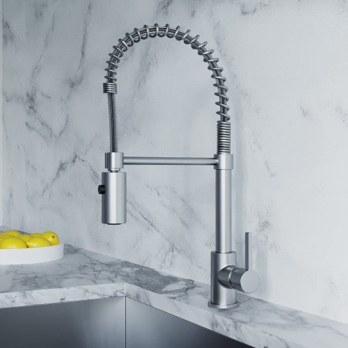Chrome Brass Kitchen Faucet 8