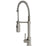 Brushed Nickel Brass Kitchen Faucet 2