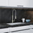 Brushed Nickel Brass Kitchen Faucet 5
