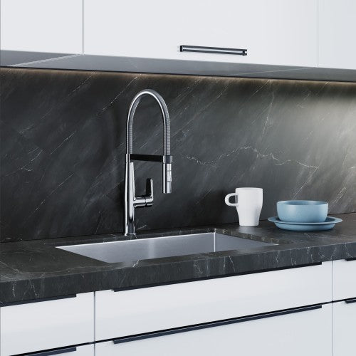 Chrome Brass Kitchen Faucet 7