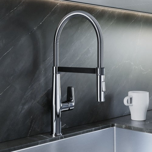 Chrome Brass Kitchen Faucet 8