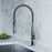 Chrome Brass Kitchen Faucet 3