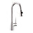 Brushed Nickel Brass Kitchen Faucet 7