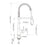 Chrome Brass Kitchen Faucet 10