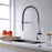 Chrome Brass Kitchen Faucet 6