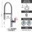 Chrome Brass Kitchen Faucet 10