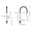 Chrome Brass Kitchen Faucet 11