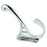Prelude Zinc Polished Chrome Hook  1