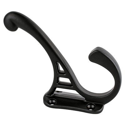 Prelude Zinc Matte Black Hook  1