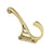 Prelude Zinc Modern Brushed Gold Hook  1